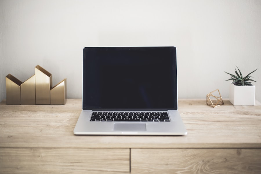 Ordinateur portable professionnel prêt pour la revalorisation en entreprise